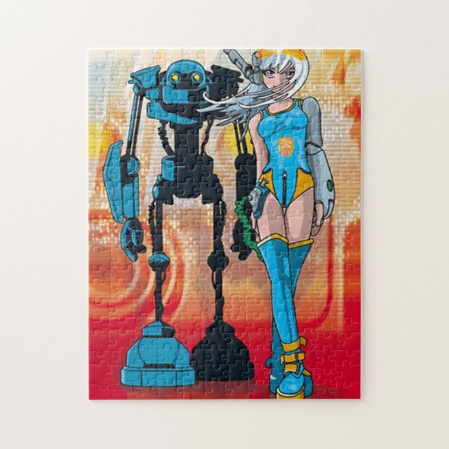 Futuristic Puzzle (Vertical)