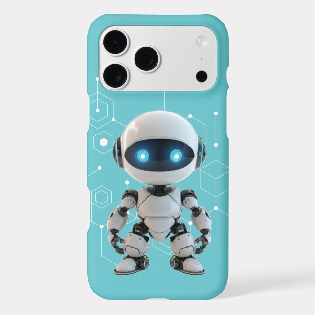 Futuristic Robot  iPhone Case (Back)