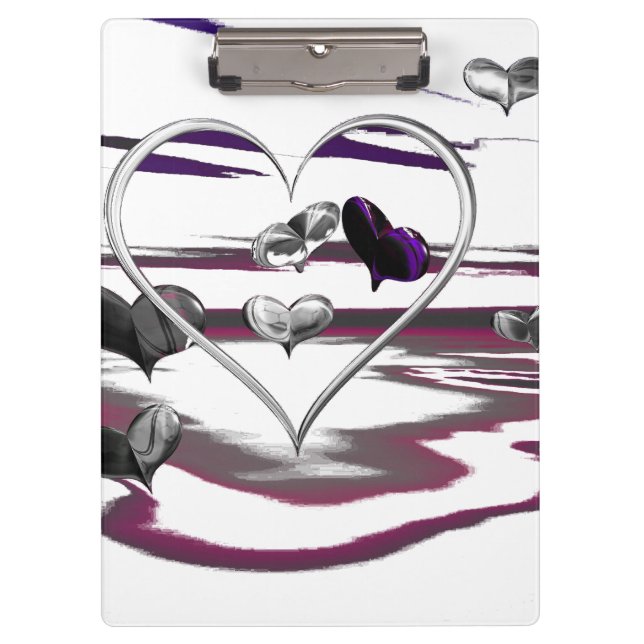 Futuristic Romance Clipboard (Front)