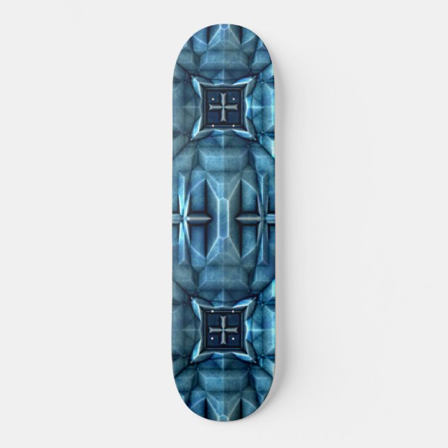 Futuristic Sci-Fi Armour 1 Skateboard Deck (Front)
