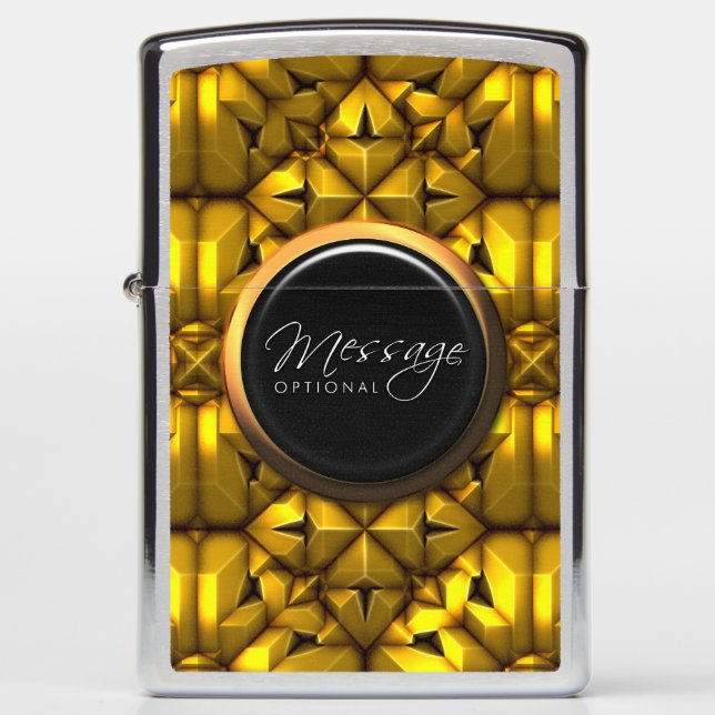 Futuristic Sci-Fi Armour 9 Options Zippo Lighter (Front)