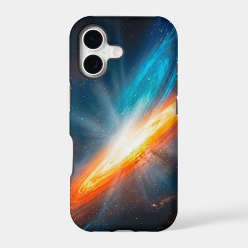 Futuristic Space Exploration Glowing Galaxy iPhone 17 Case