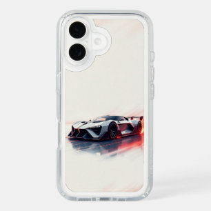 Futuristic Sports Car – Sleek AI-Generated Design iPhone 16 Case