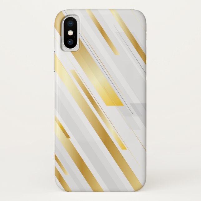 Futuristic Stripes Case-Mate iPhone Case (Back)