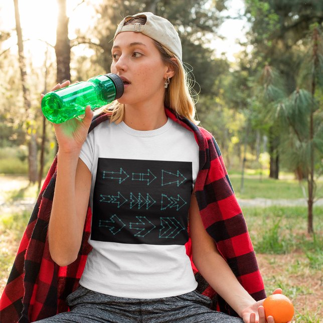 Futuristic Tech Arrow Circuit Design T-Shirt (Creator Uploaded)