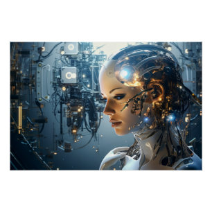 Futuristic Technology Poster