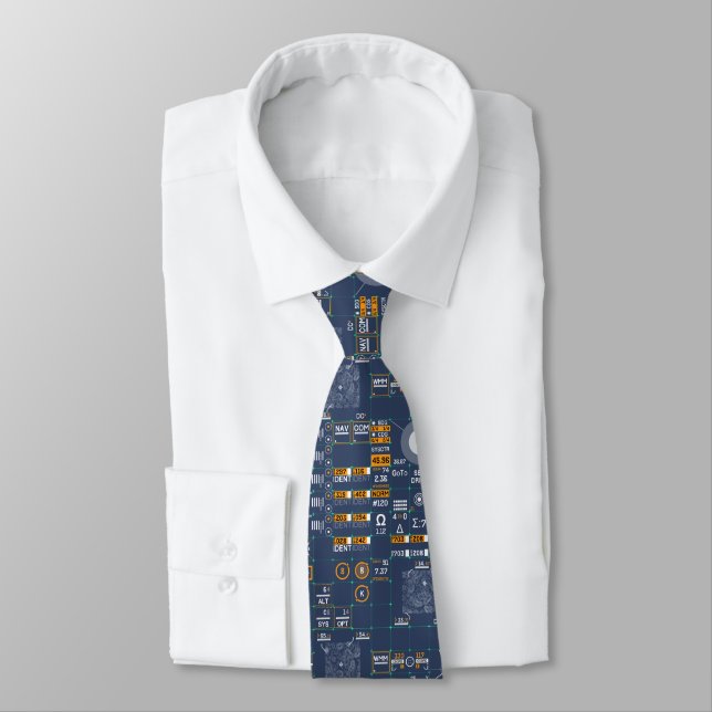 Futuristic User Interface Tie (Tied)