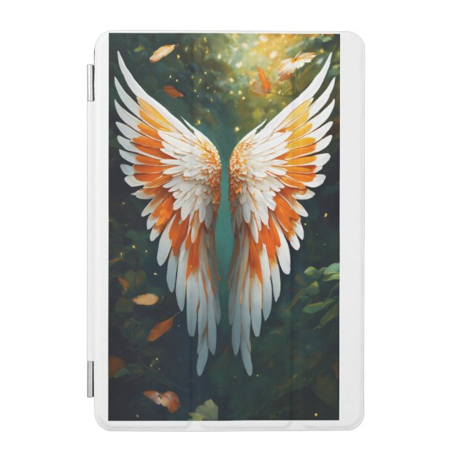 Futuristic Wing Tattoo Art iPad Smart Covers (Front)