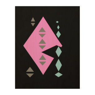 Futuristik Wall Art (Tickled Pink)