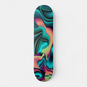 futuristisch, Abstrakt Skateboard