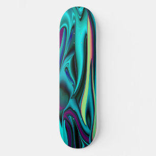 Futuristisch, Abstrakt Skateboard Deck