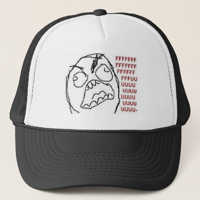 Fuuuuuu Trucker Hat (Front)
