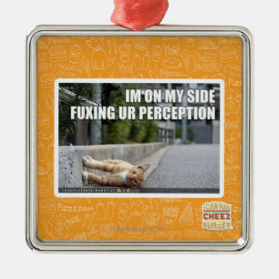 Fuxing Ur Perception Metal Ornament