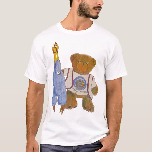 Fuzz and Camilla Pencil Sketch T-Shirt (Front)