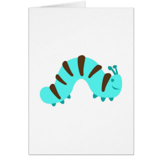 Fuzzy Caterpillar Cards