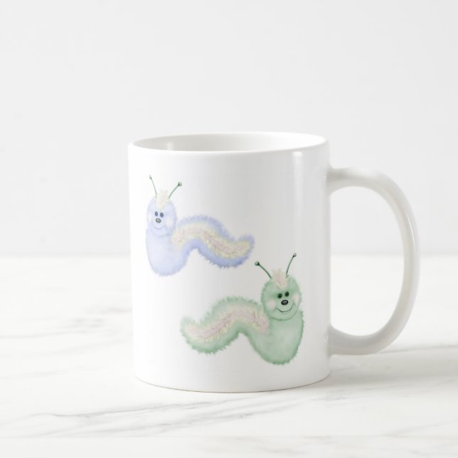 Fuzzy Caterpillers Coffee Mug (Right)