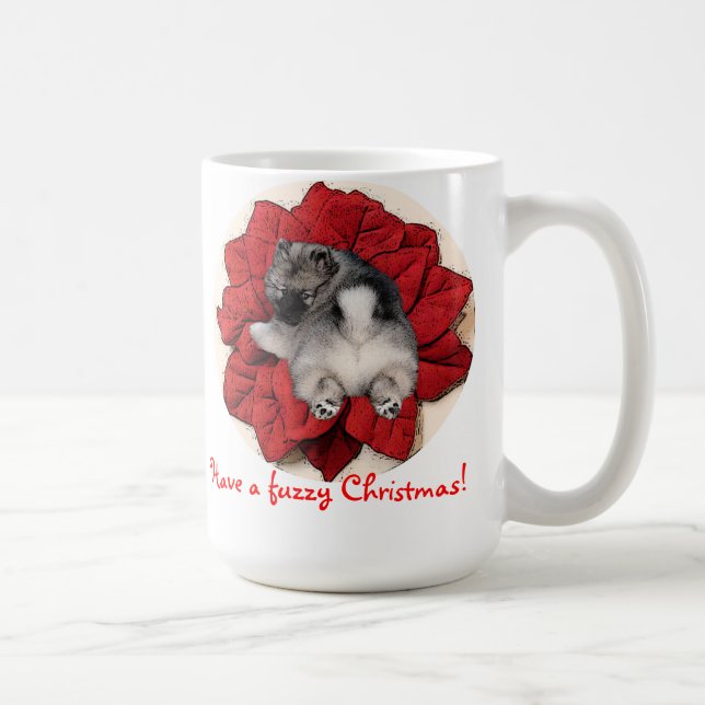 Fuzzy Christmas mug (Right)