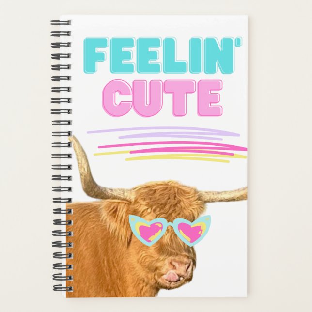 Fuzzy Cow Planner (Front)