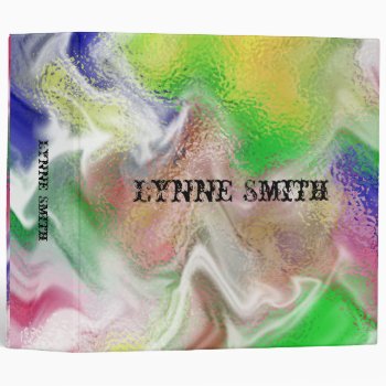 Fuzzy Design General Binder by Lynnes_creations at Zazzle