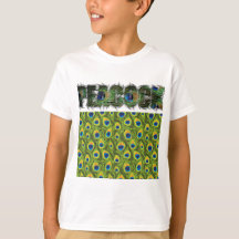 Fuzzy Express® Peacock Animal Print Kid