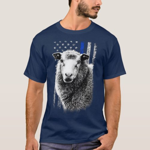 Fuzzy Flock Sheep Love Tee Triumph for Animal Enth