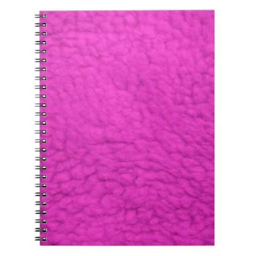 FUZZY FUNKY PINK COTTEN CANDY POOFY TEXTURE BACKGR NOTEBOOK