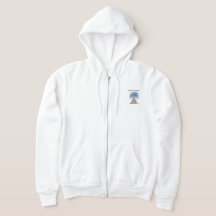 Fuzzy Hugs Women’s Zip-Up Hoodie – Cozy Cute Full