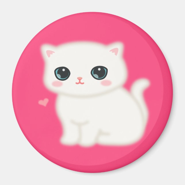 Fuzzy Little Thing Magnet (Front)