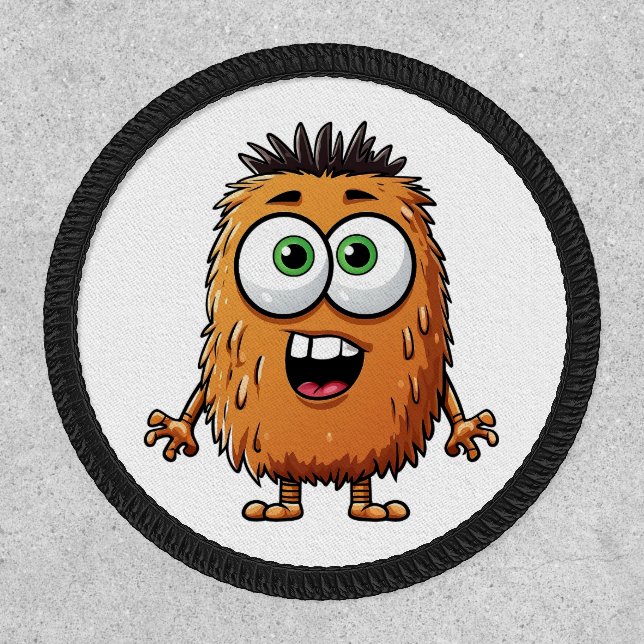 Fuzzy Monster Patch (Front)