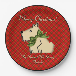 Fuzzy Wuzzy Scottish Guard (Personalized) Paper Plates
