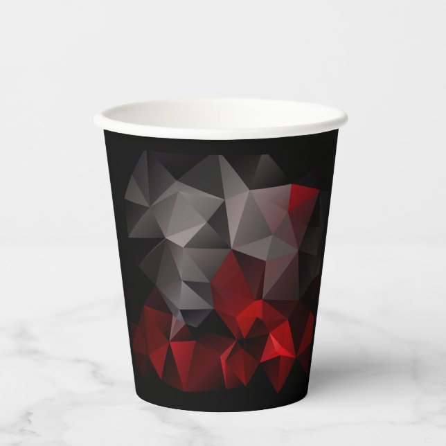 FuzzyFoxArt 3 Paper Plate Paper Cups (Front)