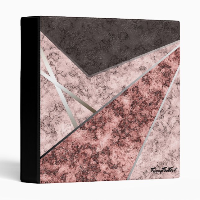 FuzzyFoxArt 3 Ring Binder (Front/Spine)