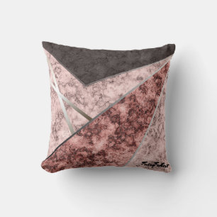 FuzzyFoxArt Throw Pillow