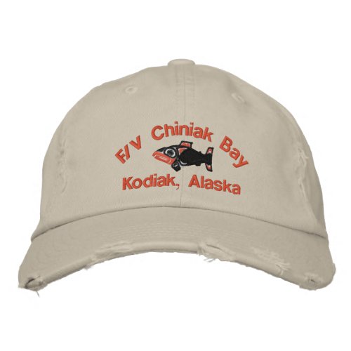 FV Chiniak Bay Kodiak Alaska Embroidered Baseball Hat