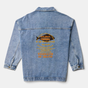 FV Coho Alaska Souvenir Travel Vacation Tour AK Denim Jacket