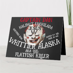 FV Coho CAPT DAN ENCHILADA JESUS WHITTIER ALASKA Card
