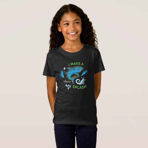 FVES I Make A Splash Sharks YouthBlack T_Shirt