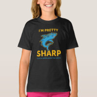 FVES I'm Pretty Sharp, Youth/Black T-Shirt