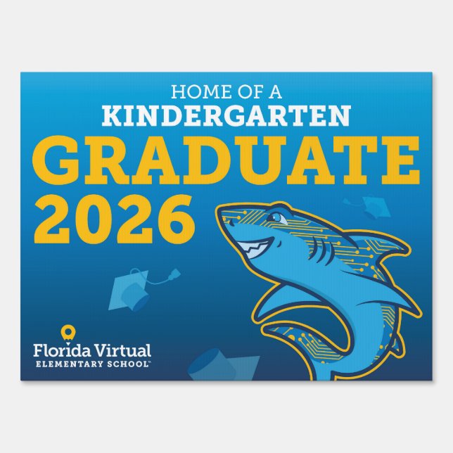 FVES - Kindergarten Graduation Yard Sign (Front)