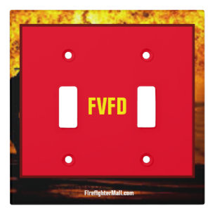 FVFD Double Light Switch Cover
