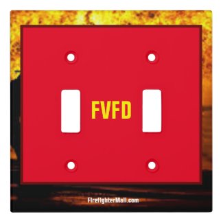 FVFD Double Light Switch Cover