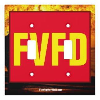 FVFD Double Light Switch Cover