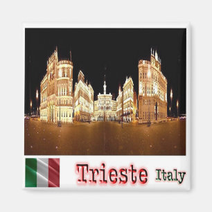 FVG024 TRIESTE, Piazza Unità d'Italia, Fridge Magnet