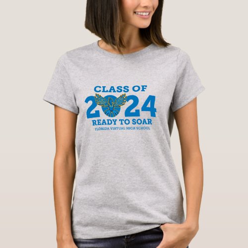 FVHS Class of 2024 T_Shirt Womens Gray