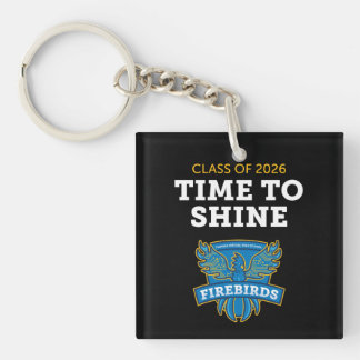 FVHS Time to Shine Keychain (Black) 