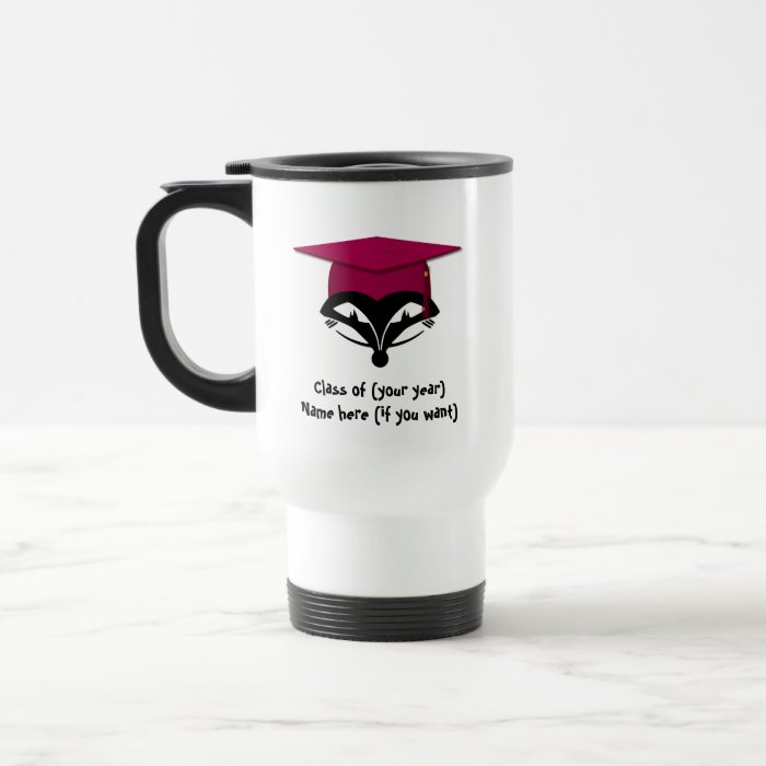 FVL Fox with maroon mortar board Coffee Mug