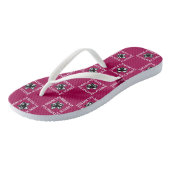 FVL Foxes Logo Flip Flops | Zazzle