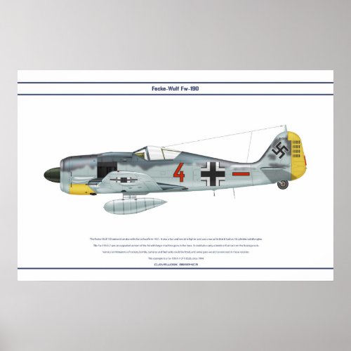 Fw_190 A_7 JG26 1 Poster