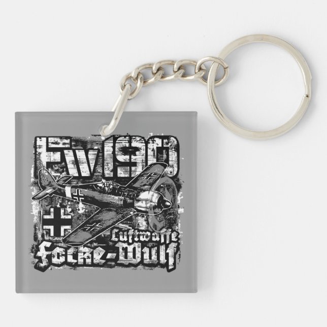 Fw 190 keychain (Back)