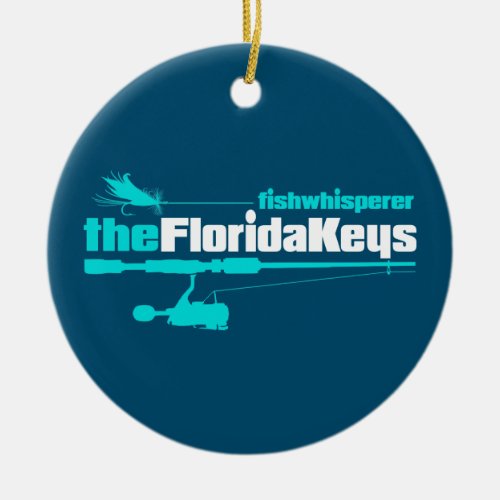 fw Florida Keys Ceramic Ornament